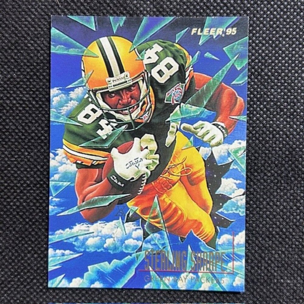 1995 Fleer #2 Sterling Sharpe Pro-Visions Green Bay Packers